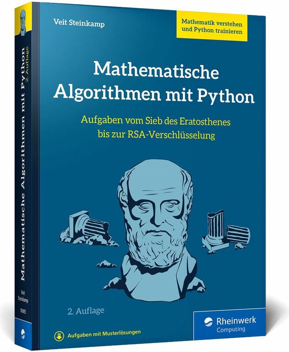 Produktbild Mathematische Algorithmen mit Python (Deutsch, Veit Steinkamp, 2024)