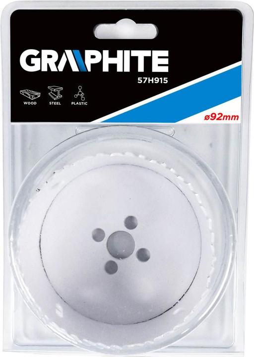 Produktbild Graphite 92 mm bimetal hole saw - 57H915 (92 Millimeter)