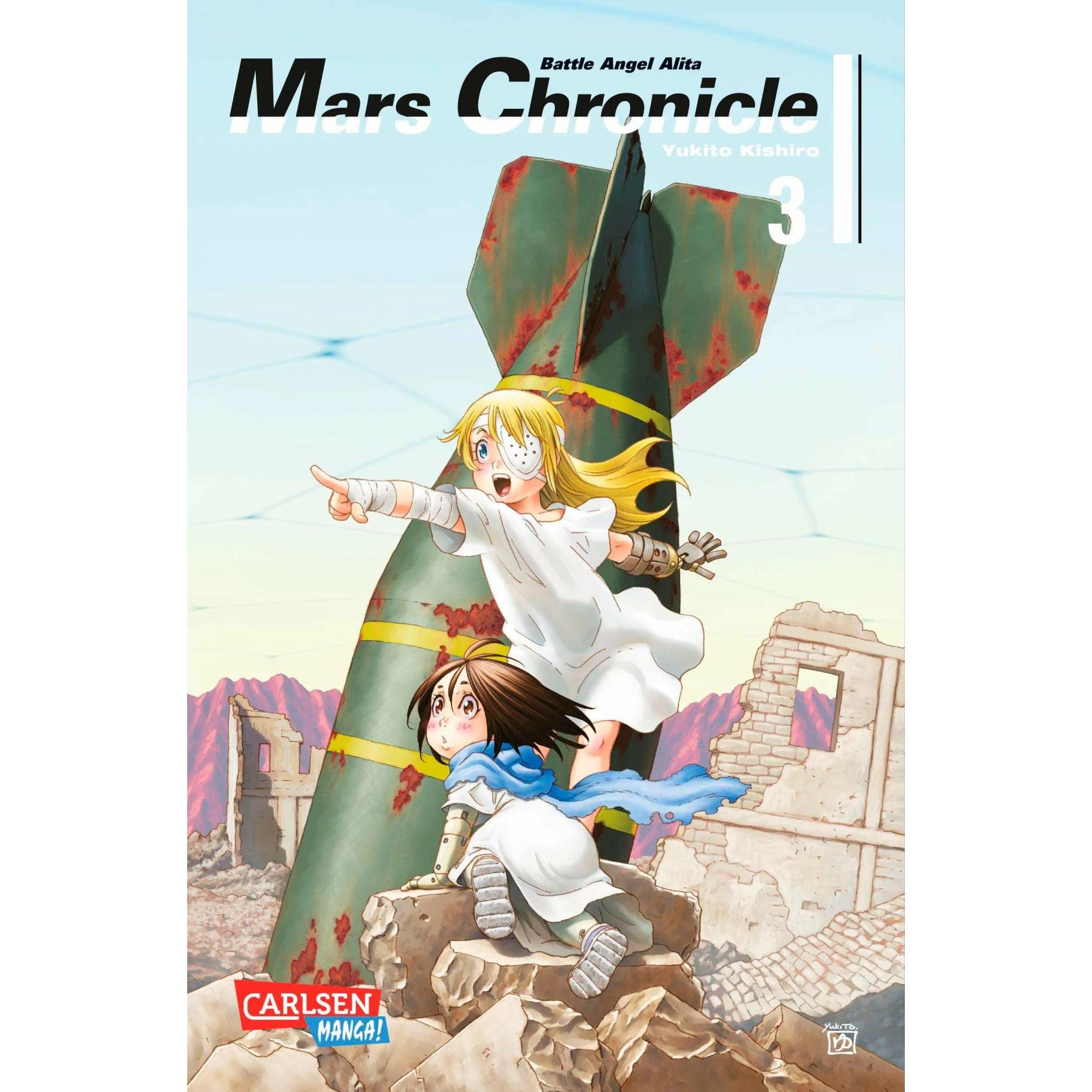 Battle Angel Alita - Mars Chronicle 3, Belletristik von Yukito Kishiro
