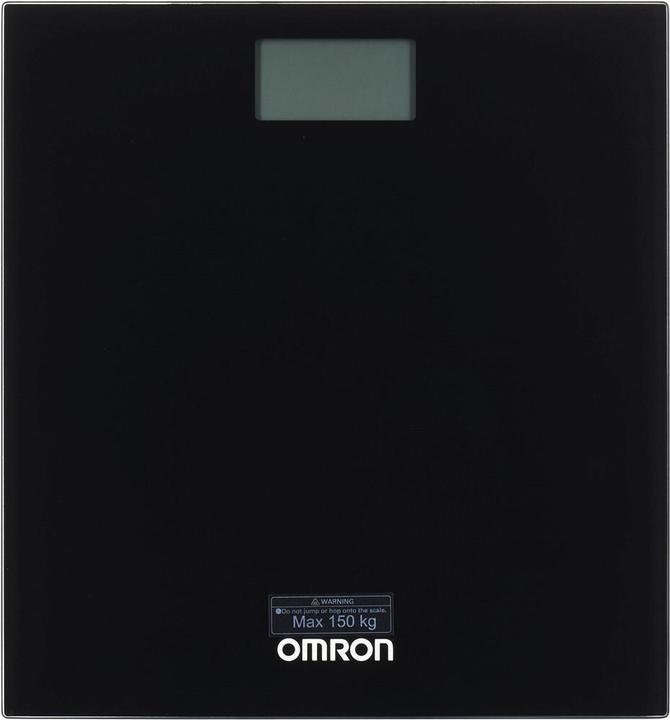 Actual product image Omron HN-289-E Black Electronic personal scale (150 kg)