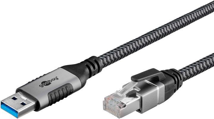 Immagine prodotto Goobay Cavo Ethernet da USB-A a RJ45, 1 m (USB, RJ45 (1x))