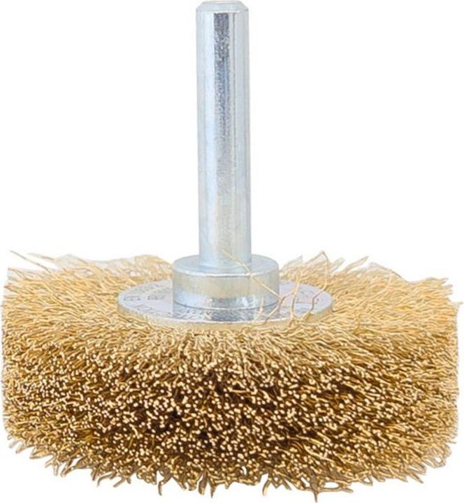 Actual product image Neriox Shank round brush brass wire