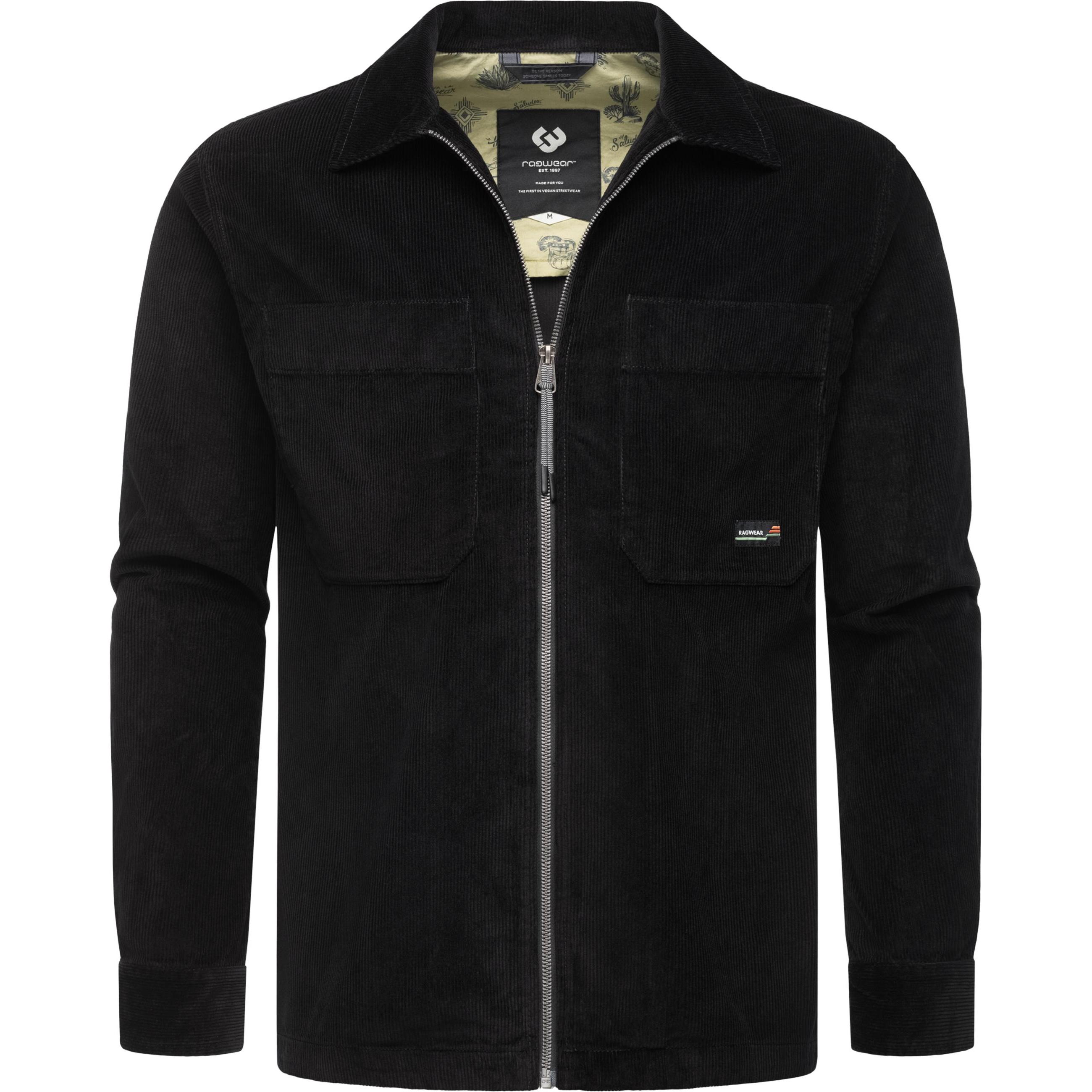 Ragwear, Herren, Jacke, Cordy (S), Schwarz, S