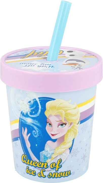 Produktbild Disney Frozen Kubek do lodów ze słomką 560 ml (0.56 l)