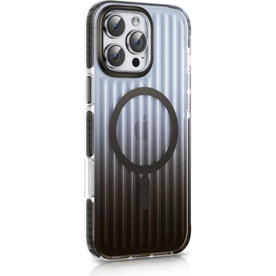 Evelatus Back panel cover Apple iPhone 16 EchoWave Vivid MagSafe Silver (Apple iPhone 16), Cover smartphone, Argento