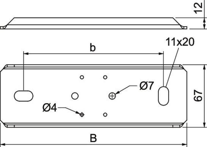 Produktbild OBO Bettermann Auflager