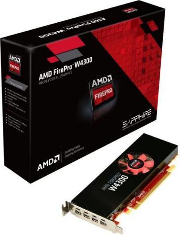 Image du produit AMD FIREPRO W4300 4GB GDDR5 (4 Go)