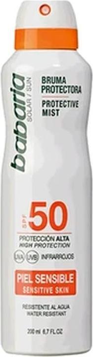 Immagine prodotto Babaria SOLAR PIEL SENSIBLE bruma protectora SPF50 200 ml (Latte solare, SPF 50, 200 ml)