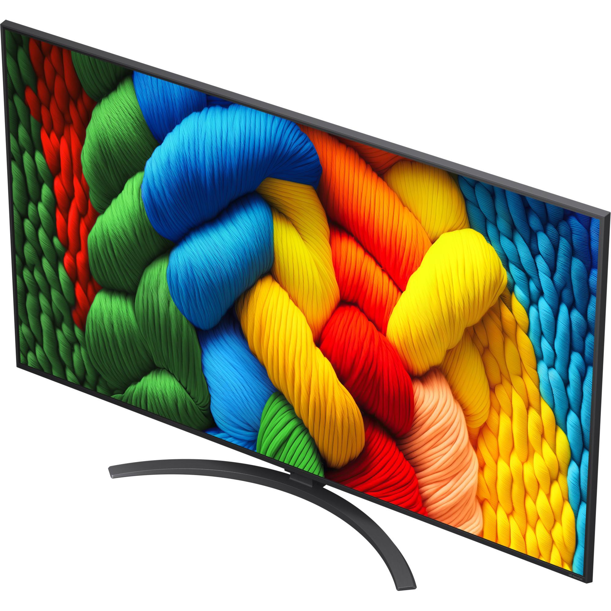 LG 65NANO81A6A (65", NANO81, Nano-Cell, 4K, 2025), TV, Schwarz