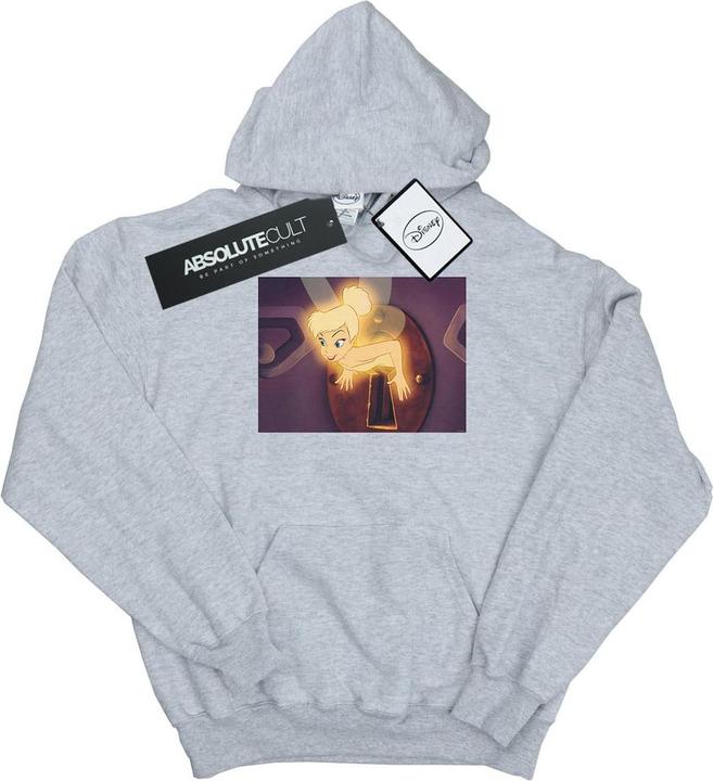 Actual product image Disney Mens Tinker Bell Lock Squeeze Hoodie (4XL)
