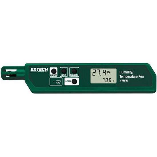 Extech, Igrometro, 445580 Luftfeuchtemessgerät (Hygrometer) 10 % rF 90 % rF