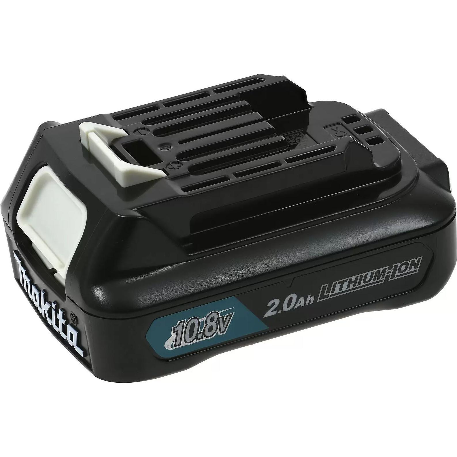 Makita, Werkzeugakku + Ladegerät, Akku für Werkzeug Typ BL1020B 12V 2000mAh Li Original (10,8V & 12V kompatibel) (12 V)