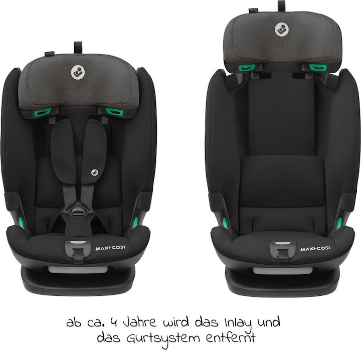 Immagine prodotto Maxi-Cosi Titan Plus i-Size Autentico Nero (Seggiolino per bambini, ECE R129/i-Size Standard)