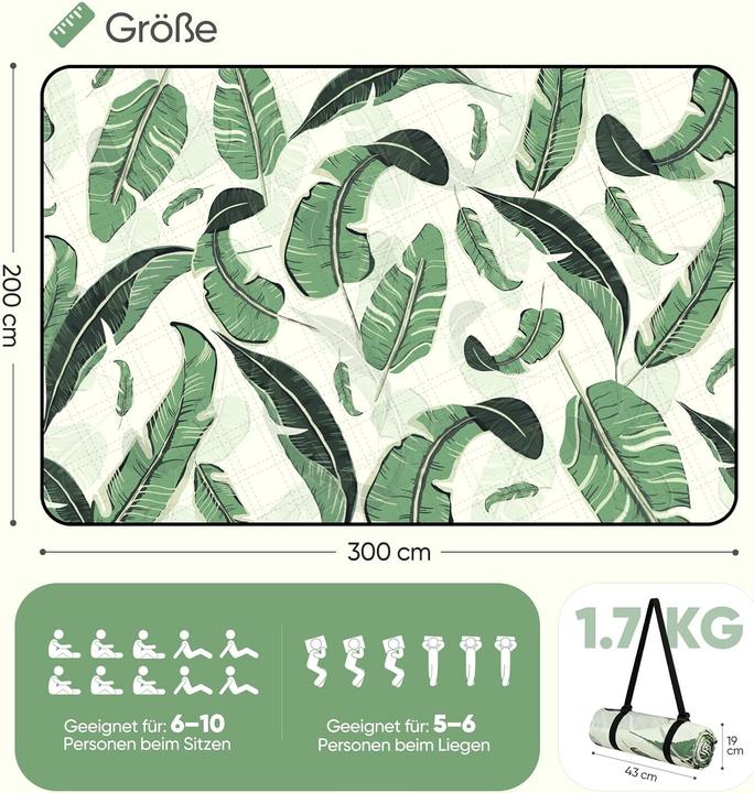 Produktbild Sekey Picknickdecke