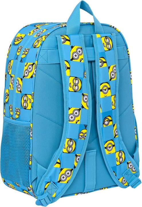 Actual product image Minions School backpack Minionstatic Blue (33 x 42 x 14 cm) (14 l)