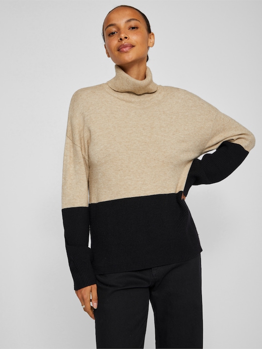 Image du produit Vila Pull en tricot Colorblock (M)