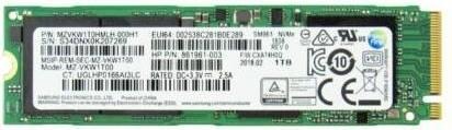 Image du produit HP SSD 1TB M.2 Sm961 Pcie Gen3X4 (1000 Go, M.2 2280)