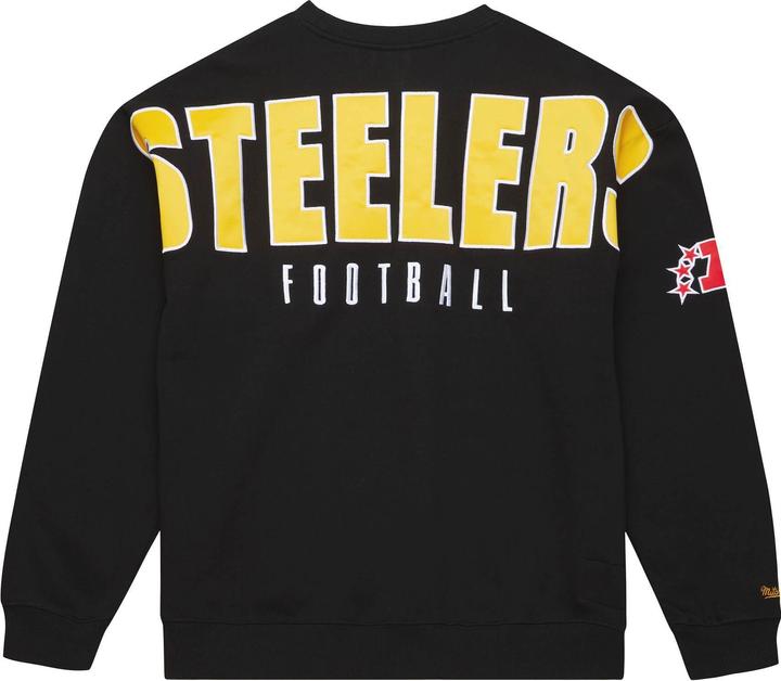 Produktbild Mitchell & Ness Fleece Pullover Pittsburgh Steelers - M (M)