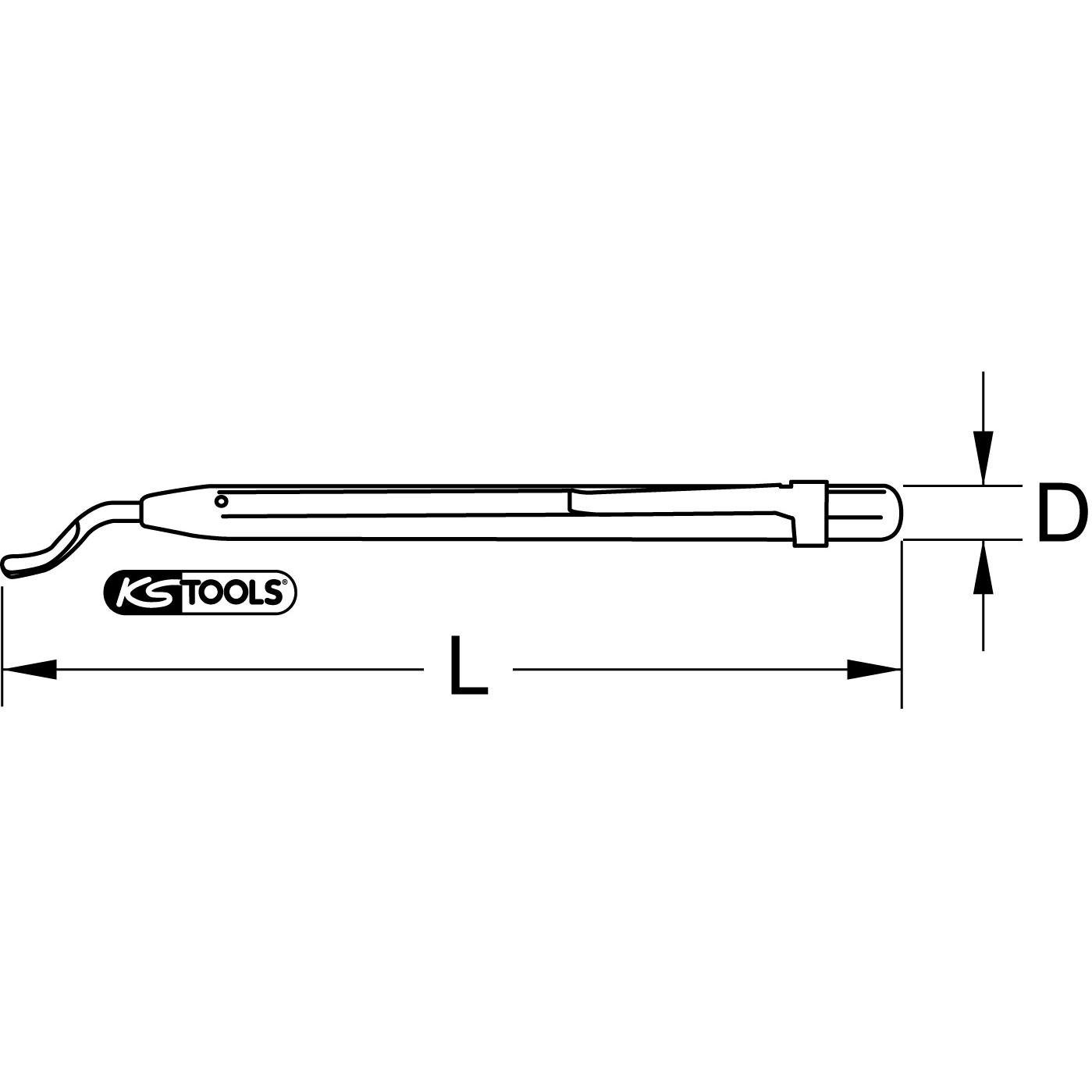 Thumbnail - KS Tools, Raspel + Feile, 205.2020 (140 mm)