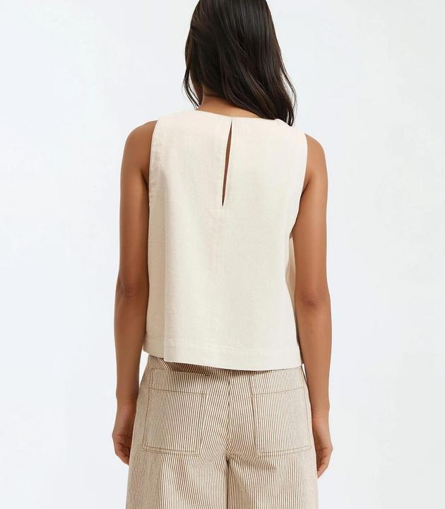 Immagine prodotto La Redoute Collections Ärmelloses Top aus Denim (M)