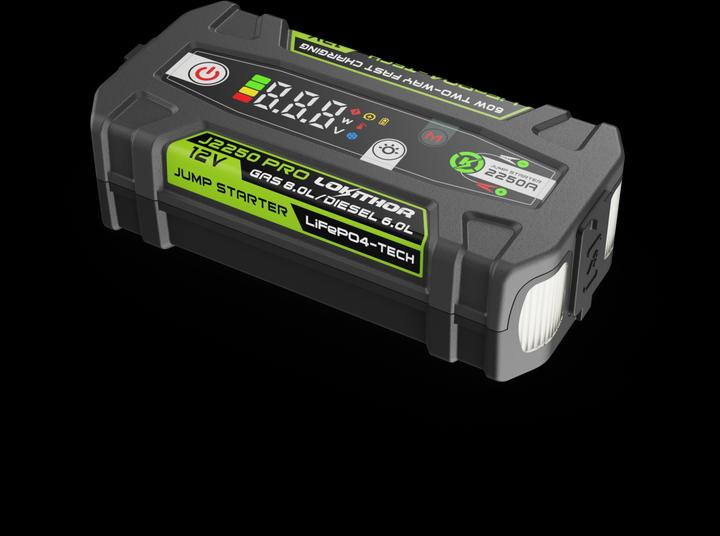 Produktbild Lokithor J2250 Pro 12V LIFEPO4 Jump Starter 2250 Amps (2250 A)