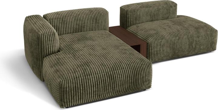 Image du produit Micadoni Canapé D'Angle Gauche Modulaire, "Martina", 2 Places, 285x176x75 Fabriqué en Europe (Canapé modulaire, Canapé d'angle)