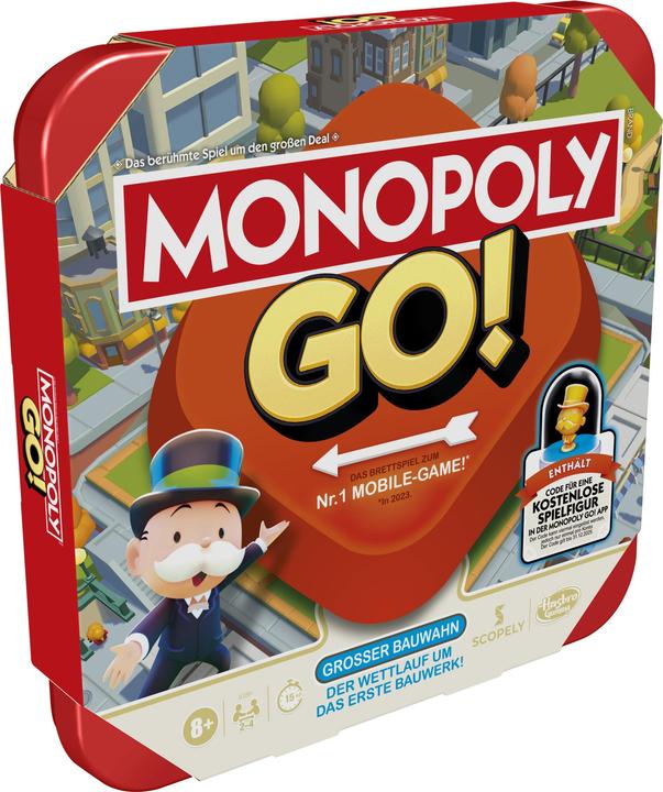 Image du produit Hasbro Monopoly Go (Allemand)