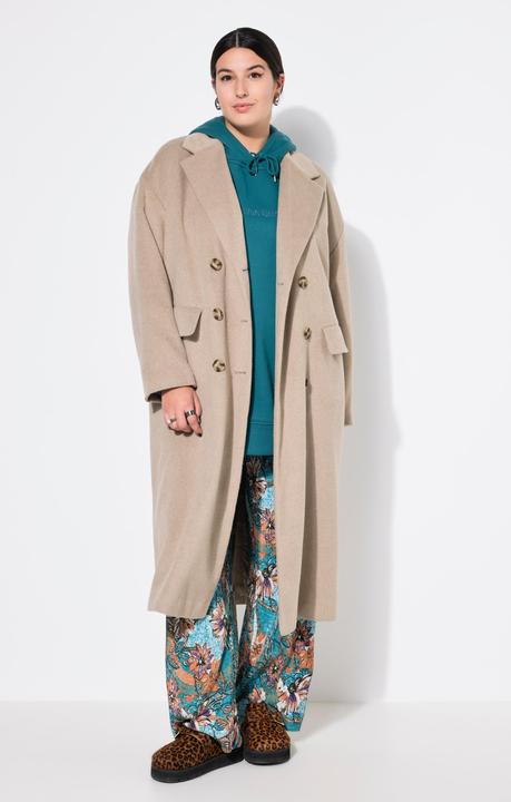 Produktbild Studio Untold Mantel, oversized, Wolloptik, Revers, Langarm (56)