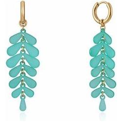 Viceroy, Ohrringe, Stylish gold-plated earrings Kiss 14034E01014