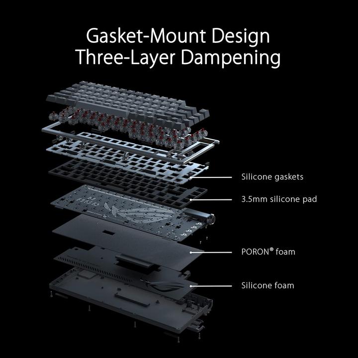 Produktbild ASUS Rog Azoth (Französisch, Kabellos)