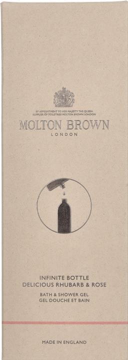 Produktbild Molton Brown Delicious Rhubarb & Rose Infinite Bottle Bath & Shower Gel (400 ml)