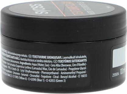 Actual product image Syoss Texture Styling Paste 100ml (Hair wax, 100 ml)