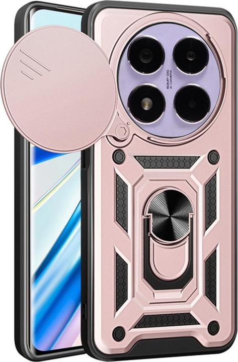 Actual product image Techsuit - CamShield Series - Xiaomi Redmi Note 14 Pro 5G / Poco X7 - Rose Gold (Xiaomi Poco X7 Pro, Xiaomi Redmi Note 14 Pro 5G)
