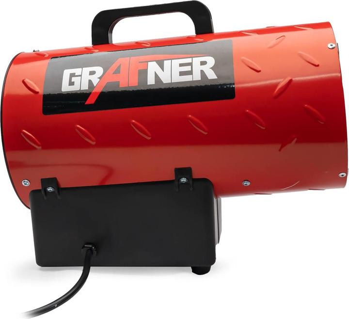 Actual product image Grafner 10kW gas heater fan gas heater for gas bottle gas pressure regulator construction heater 700mbar (10000 W)