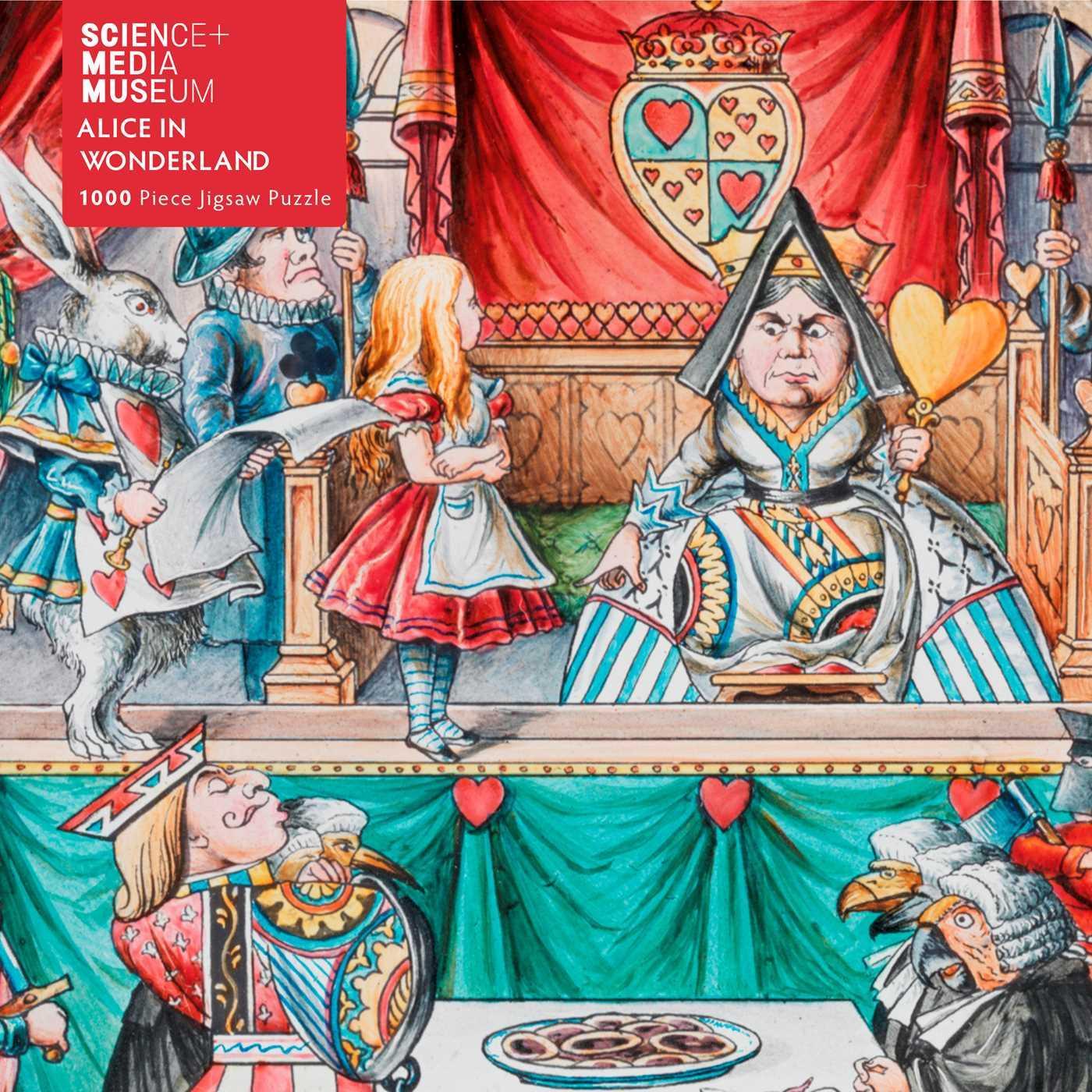 Flechsig Puzzle - Science & Media-Museum, Alice im Wunderland (1000 Teile)