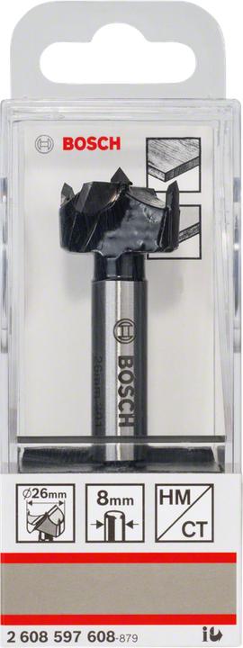 Produktbild Bosch Professional Zubehör Kunstbohrer HM, 26 x 90 mm, d 8 mm (8 mm)