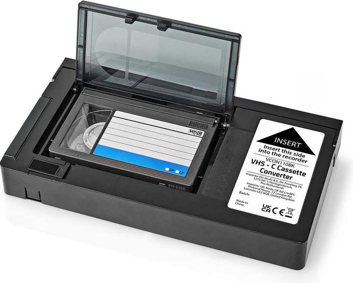 Produktbild Nedis VHS Converter Conversion: VHS-C to VHS (Diverses Video Zubehör)