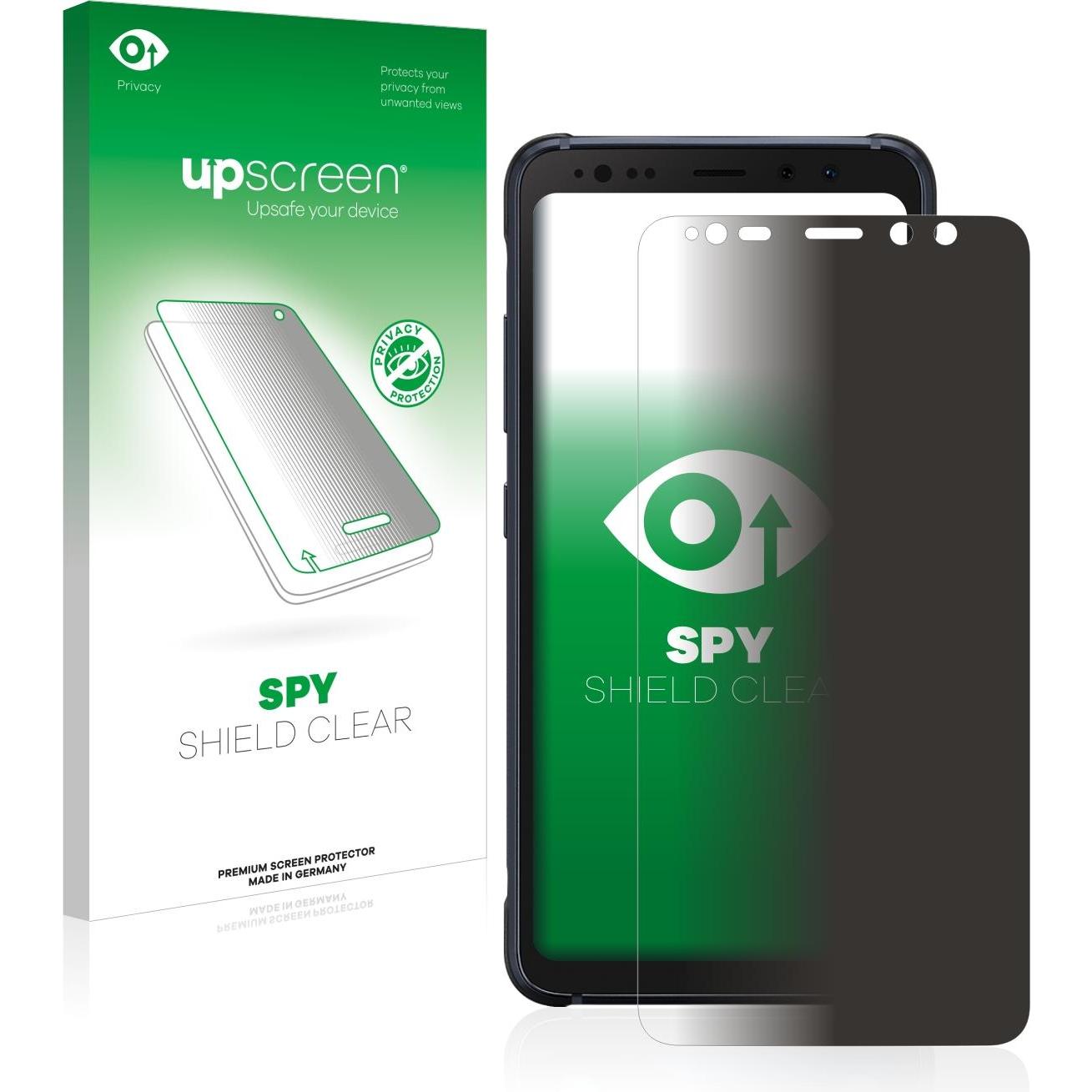 Thumbnail - upscreen Spy Shield Blickschutzfolie (1 Stück, Samsung Galaxy S8 Active), Smartphone Schutzfolie, Blau