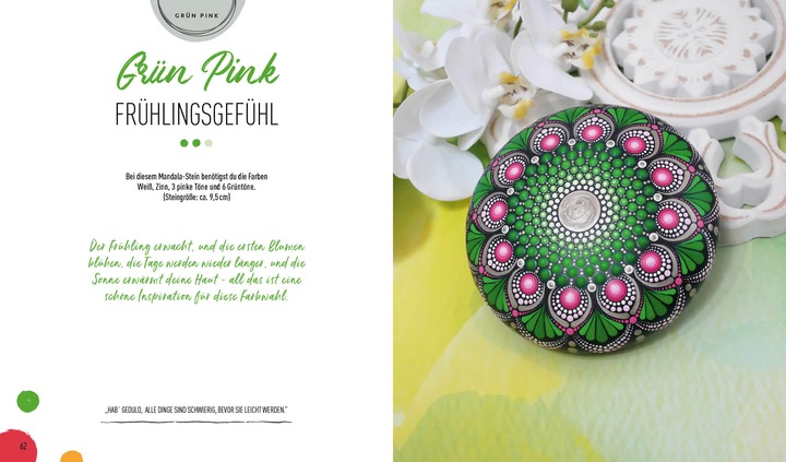Immagine prodotto Steine bemalen – Mandala (Tedesco, Anette Berstling, 2021)