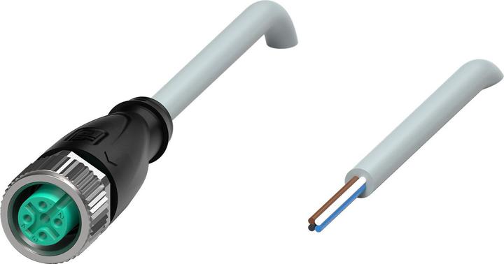 Actual product image Pepperl & Fuchs Cable socket M12,vibration-proof V1-G-5M PUR