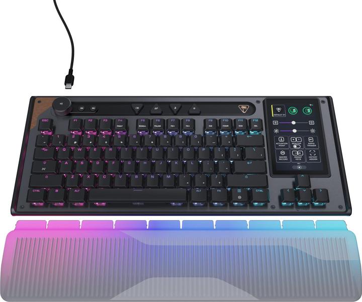 Produktbild Turtle Beach Kabelgebundene Tastatur Command KB7 TKL, schwarz (00233033) (DE, Kabelgebunden)