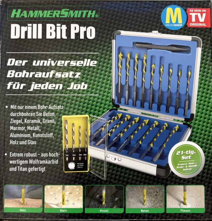 Produktbild Hammersmith Drill Bit Pro (3-12mm)
