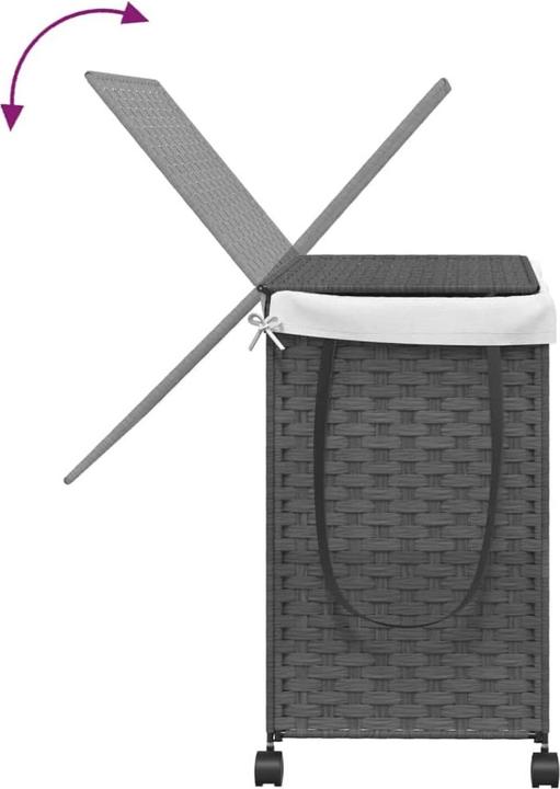 Actual product image vidaXL Wäschekorb