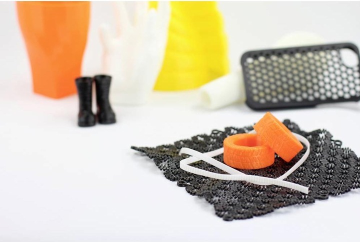 Actual product image Polymaker PolyFlex TPU95 V2 - Black - 1.75mm (TPU, 1.75 mm, 750 g, Black)