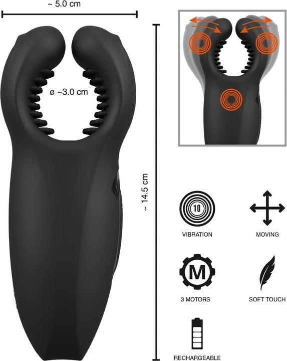Produktbild Rebel Man Wand with Vibration and Moving Wings