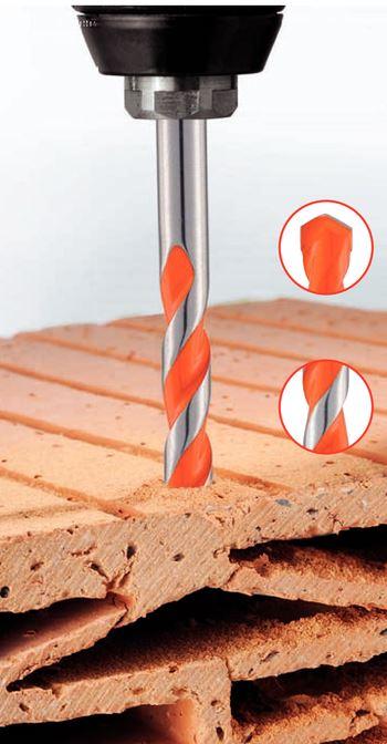Actual product image Alpen Tungsten Carbide Brick Drill 8 mm 3 (8 mm)
