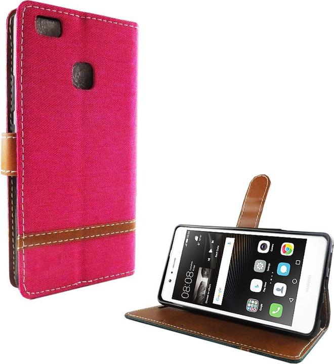 Produktbild König Design Hülle Handy Schutz für Huawei P9 Lite Case Cover Tasche Wallet Etui Handyhülle (Huawei P9 Lite)