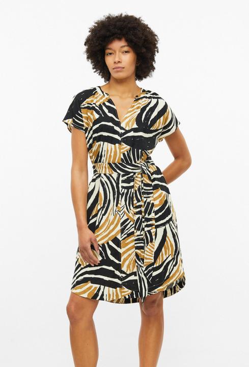 Actual product image s.Oliver Leinenmix-Kleid mit Eingrifftaschen (36)