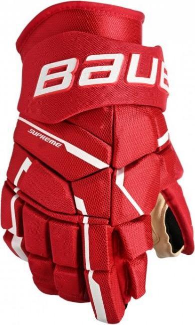 Actual product image Bauer Supreme M5 Pro INT Hockey Gloves (Red, 13"/33 cm) (13)