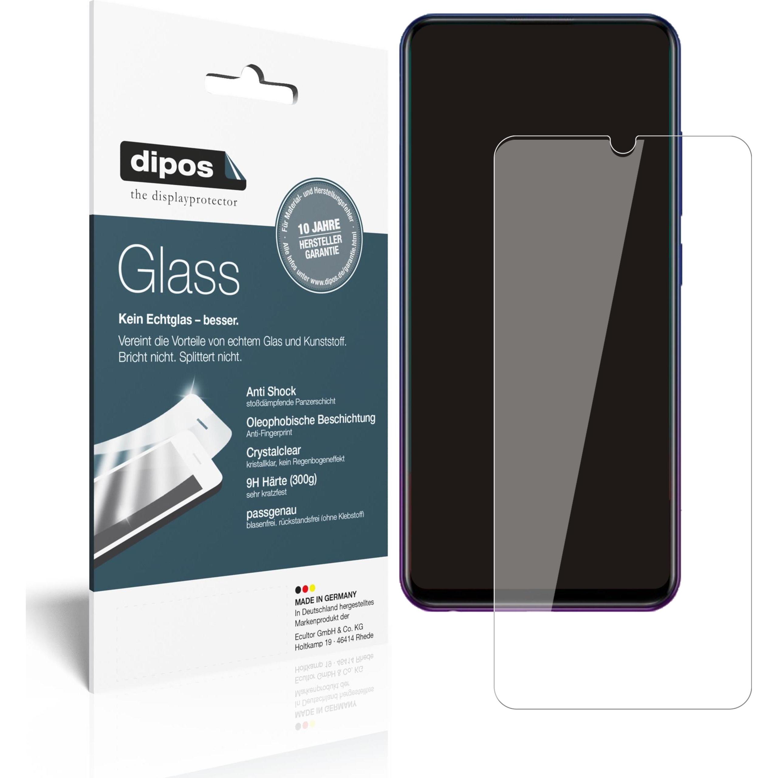 Dipos Displayschutz Anti-Shock (2 Stück, Vivo iQOO U1), Smartphone Schutzfolie, Transparent
